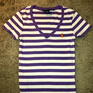 Polo Ralph Lauren Vneck Tee - SMALL